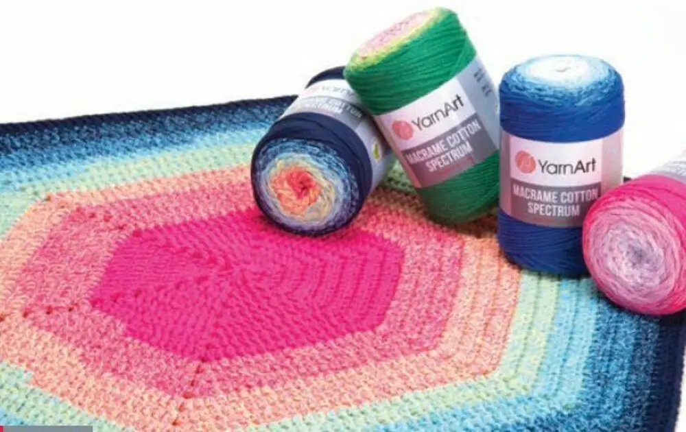 macrame yarn crochet color combinations