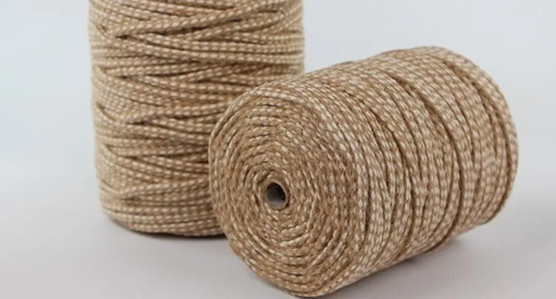 jute cotton macrame cord combination