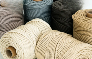 macrame cord colorfastness by material type