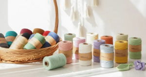 eco friendly macrame cord materials