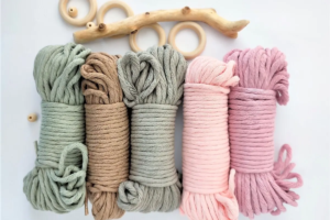 biodegradable macrame cord material options