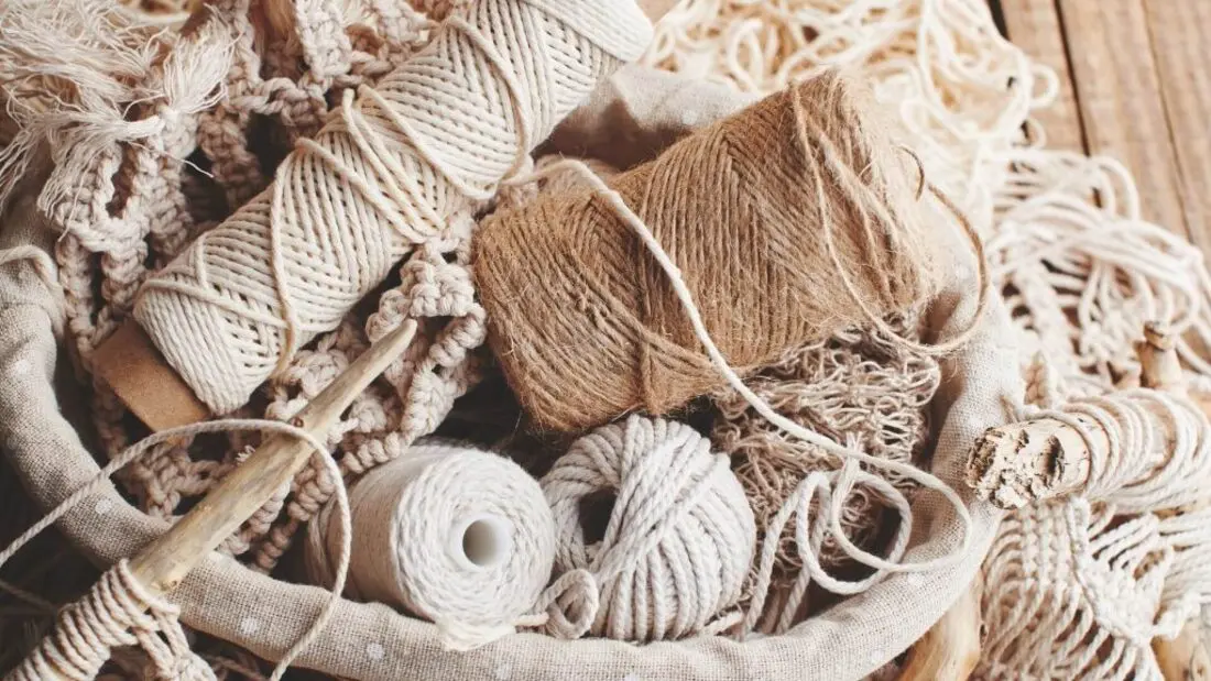 recycled macrame cord material benefits