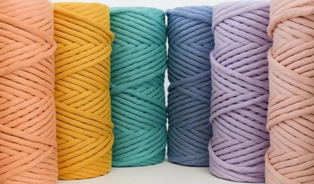 soft cotton twine for macrame comfortable