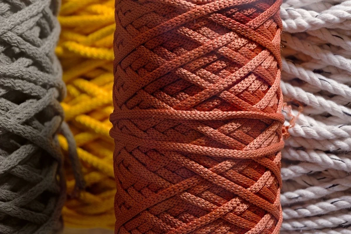 acrylic macrame cord fiber makeup