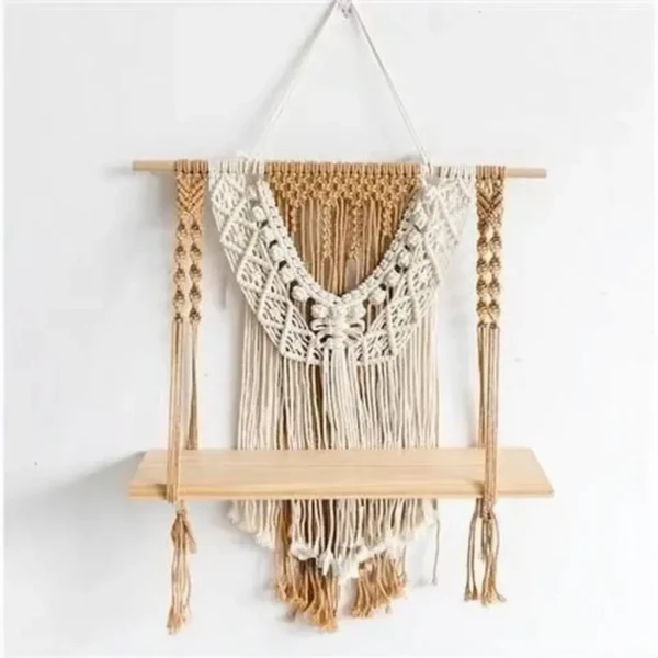 Bohemian Nordic Tapestry Shelf