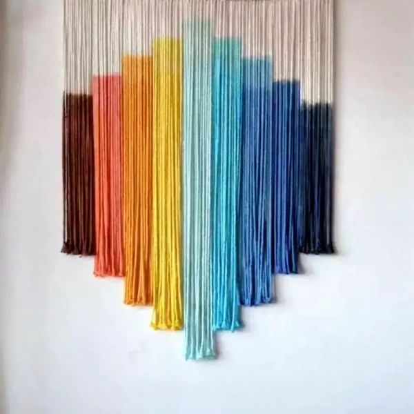 Hand Woven Bohemian Tapestry Art