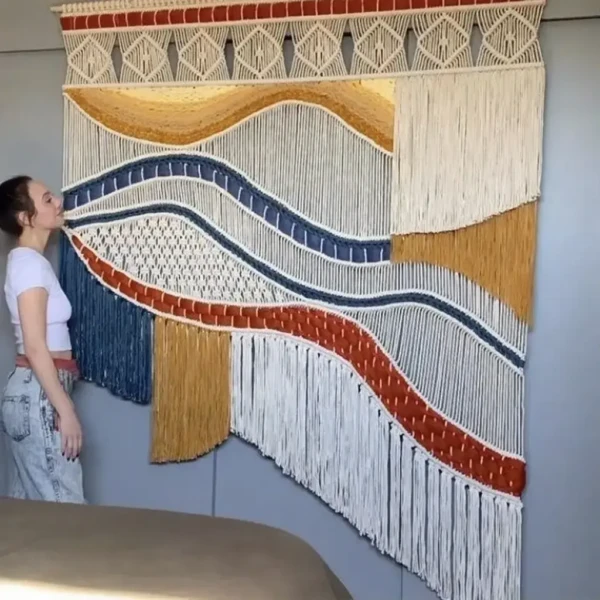 Nordic Bohemian Large Wall Tapestry