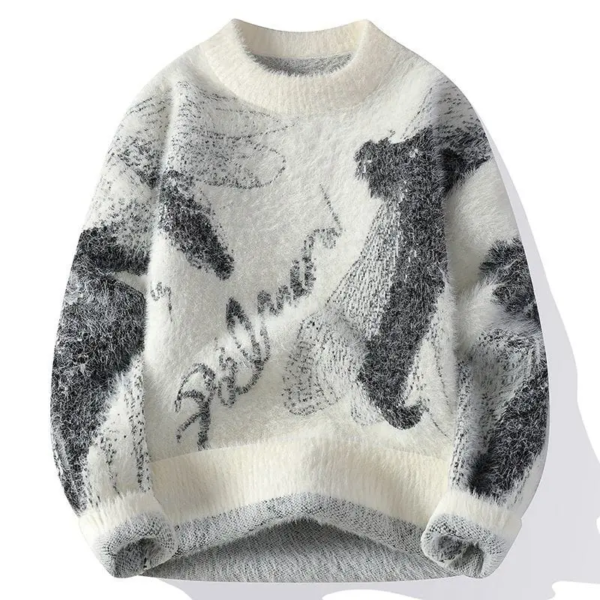 Faux Mink Cashmere Slim Fit Sweater Collection