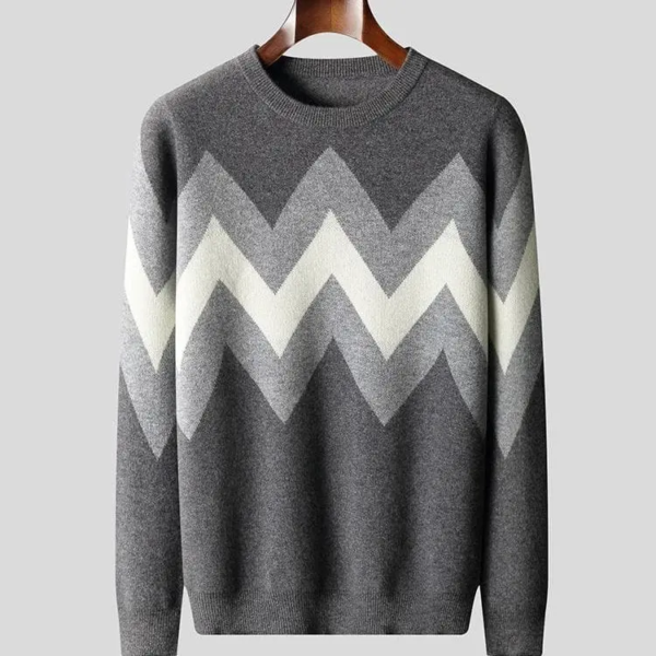 Color Block Pullover Sweater Stylish Collection