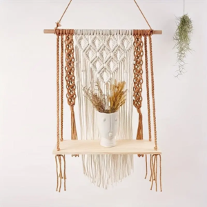 Nordic Style Wall-Mounted Shelf | Hand-Woven Tapestry Decor 4 WhatsApp Image 2025-11-12 at 10.00.01 AM (1)