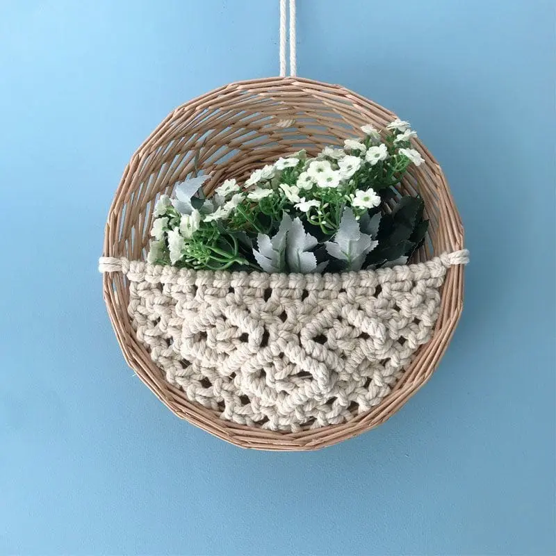 Woven Dried Flower Basket Tapestry Nordic Rope Wall Hanging 2 WhatsApp Image 2025-11-12 at 10.53.12 AM