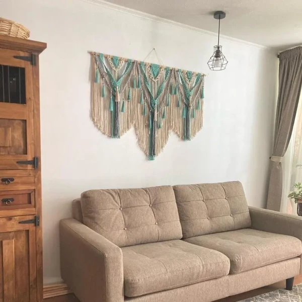 DIY Bohemian Tassel Tapestry Kit