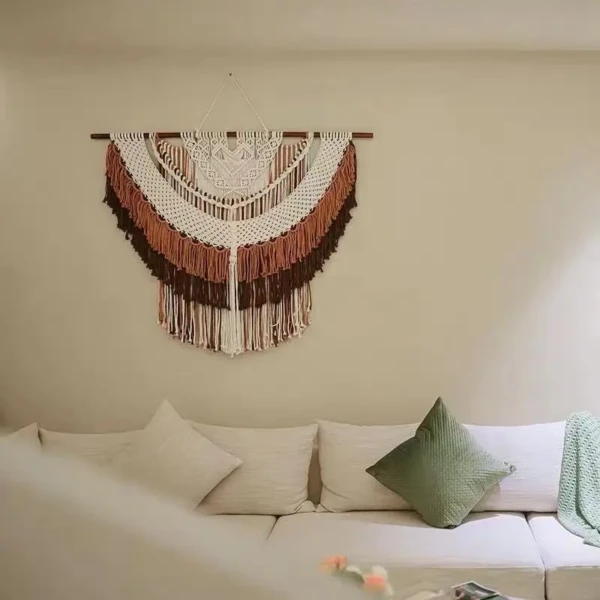 Bohemian Vintage Master-Crafted Wall Hanging