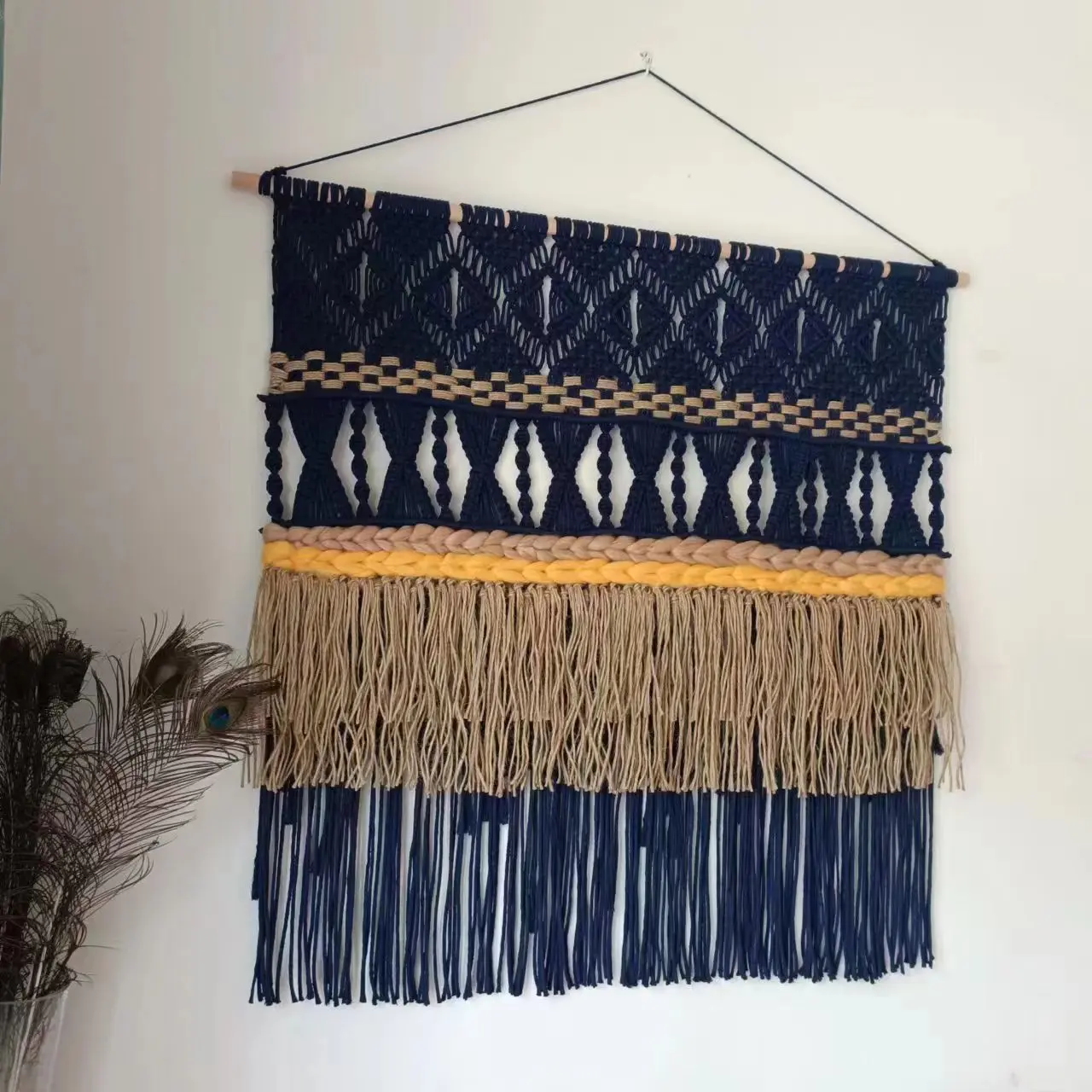 Moroccan Hand-Woven Tapestries | Instagram Wall Hangings 7 WhatsApp Image 2025-11-12 at 11.54.48 AM (1)