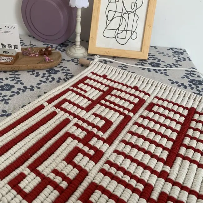 DIY Cotton Yarn Tapestry Kit May All Go Well 3 WhatsApp Image 2025-11-12 at 2.31.40 PM (1)