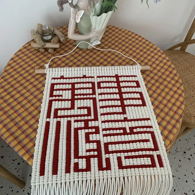 DIY Cotton Yarn Tapestry Kit May All Go Well 1 WhatsApp Image 2025-11-12 at 2.31.41 PM (1)