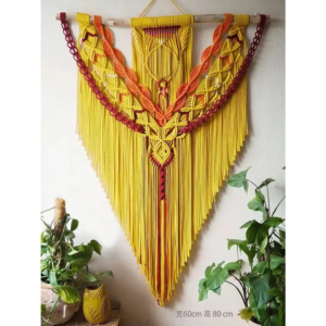 Hand-Woven Colorful Tassel Tapestry | Nordic Bohemian 23 WhatsApp Image 2025-11-12 at 9.55.00 AM (1)