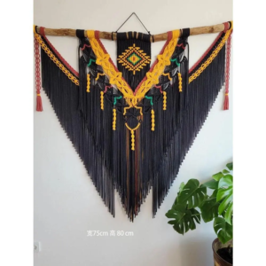 Hand-Woven Colorful Tassel Tapestry | Nordic Bohemian 18 WhatsApp Image 2025-11-12 at 9.55.02 AM