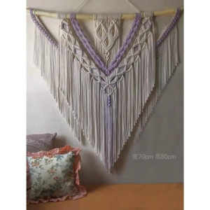 Hand-Woven Colorful Tassel Tapestry | Nordic Bohemian 17 WhatsApp Image 2025-11-12 at 9.55.04 AM