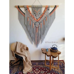 Hand-Woven Colorful Tassel Tapestry | Nordic Bohemian 14 WhatsApp Image 2025-11-12 at 9.55.05 AM
