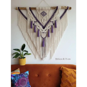 Hand-Woven Colorful Tassel Tapestry | Nordic Bohemian 5 WhatsApp Image 2025-11-12 at 9.55.08 AM