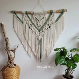Hand-Woven Colorful Tassel Tapestry | Nordic Bohemian 2 WhatsApp Image 2025-11-12 at 9.55.09 AM