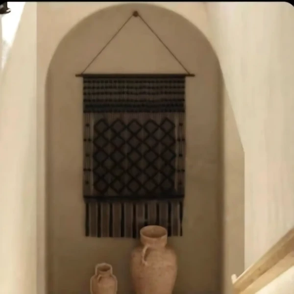Wabi Sabi Handmade Woven Wall Hanging Bohemian Nordic