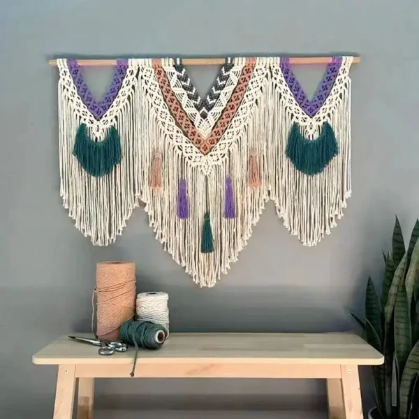 Nordic Colorful Tassel DIY Kit