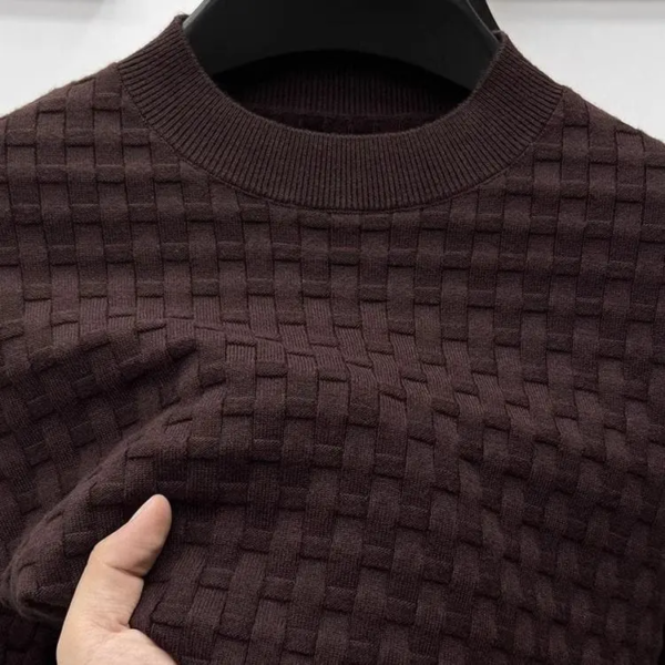 Men's Wool Crew Neck Sweater Spring