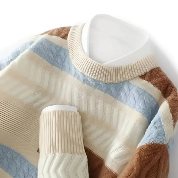 Faux Mink Cashmere Slim Sweater