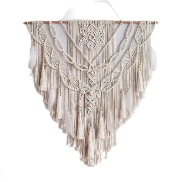 Nordic Tassel Hand-Woven Wall Tapestry